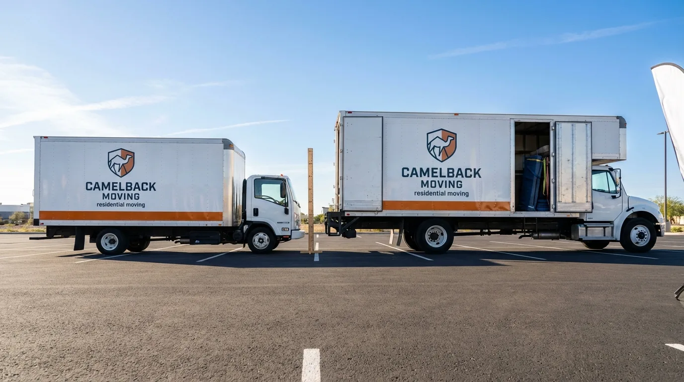 Moving truck size capacity guide in Inver Grove Heights